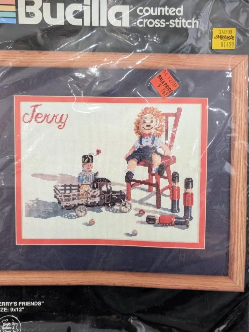 Bucilla Counted Cross Stitch Kit Jerry's Friends Toy Soldiers